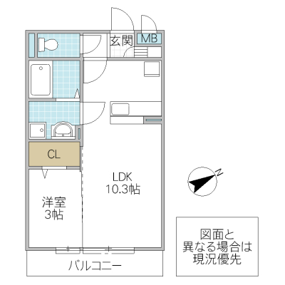 グランシャリオの間取り