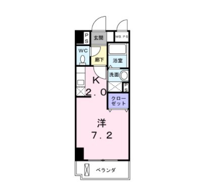 カーサ　ヴェンティの間取り