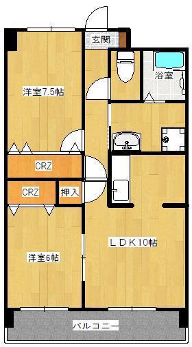 鹿児島スタービルの間取り