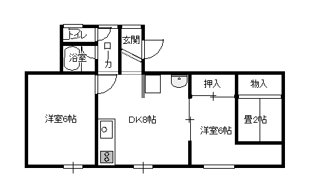 ファーストミズキの間取り