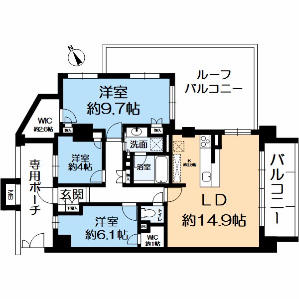 ウィルローズ京都御陵の間取り