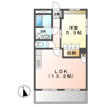 キャンプＧの間取り