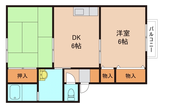 ソフィア大和田の間取り