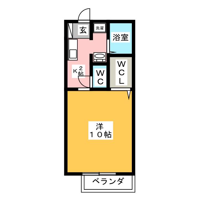 パストラルコートＣの間取り