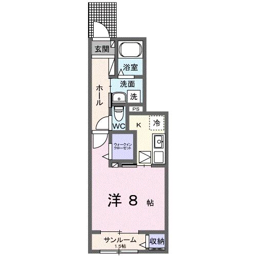 メゾフォルテ松島の間取り