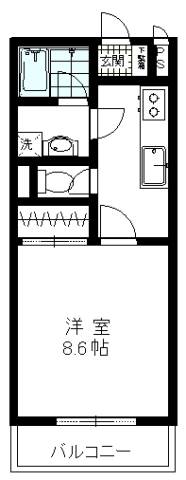 アークコート 仲澤 Iの間取り