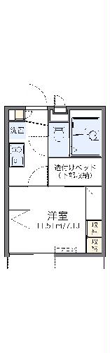 レオパレスノーヴァIIIの間取り