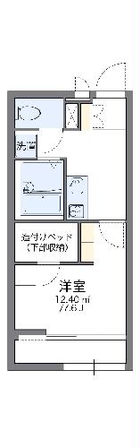 レオパレス岸和田５の間取り