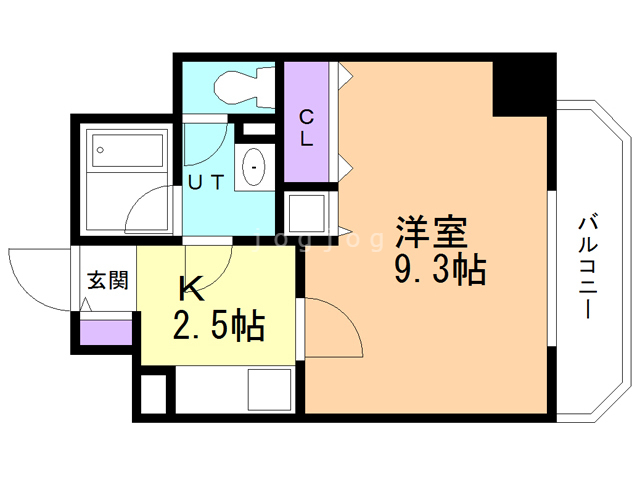 スカイヒルズＮ１５の間取り