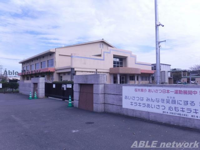 【熊本市東区桜木のアパートの小学校】