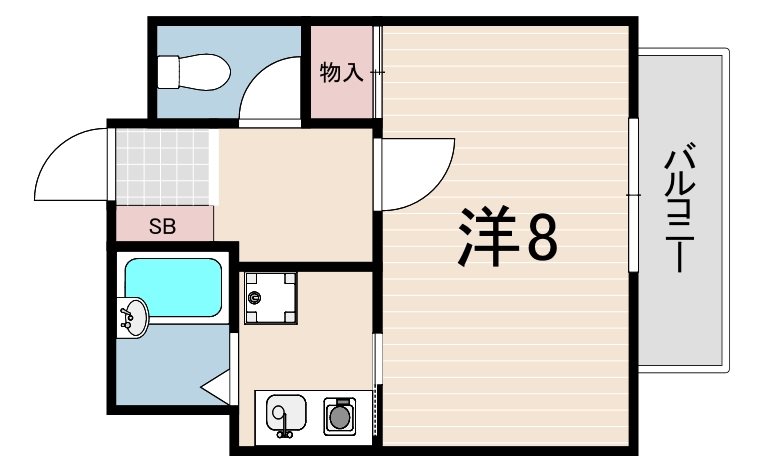 ysコート夙川の間取り