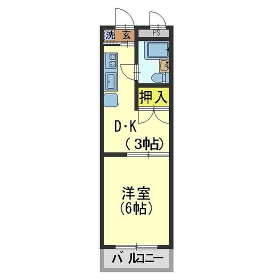 サンヒルズ五福の間取り