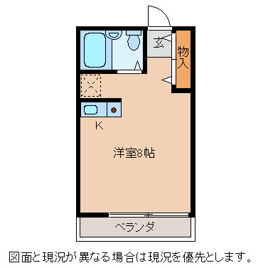 ル・ユニテヤザキの間取り