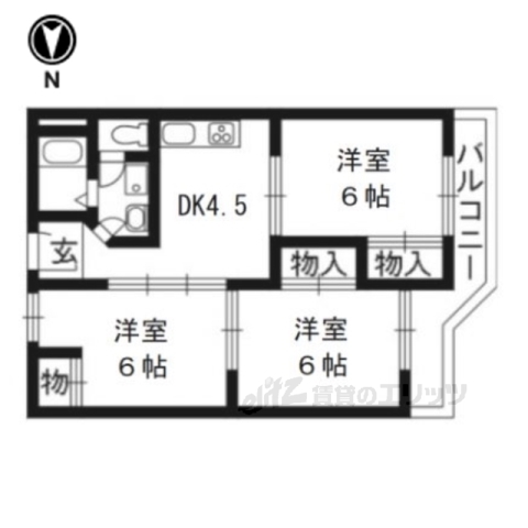 【コーポラス大洋向島の間取り】