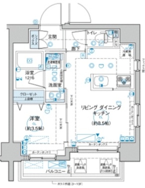 リヴァプール東池袋の間取り