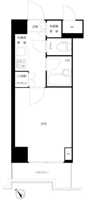 ルーブル神宮前の間取り