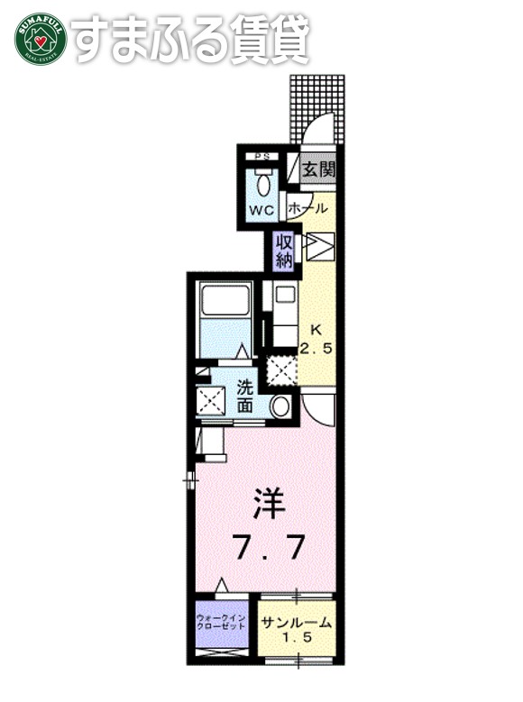 レスポワール　ドゥ　シュドの間取り