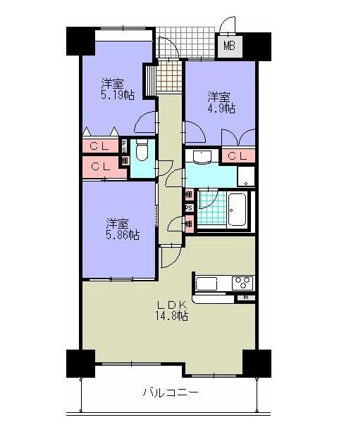 桜山閣の間取り