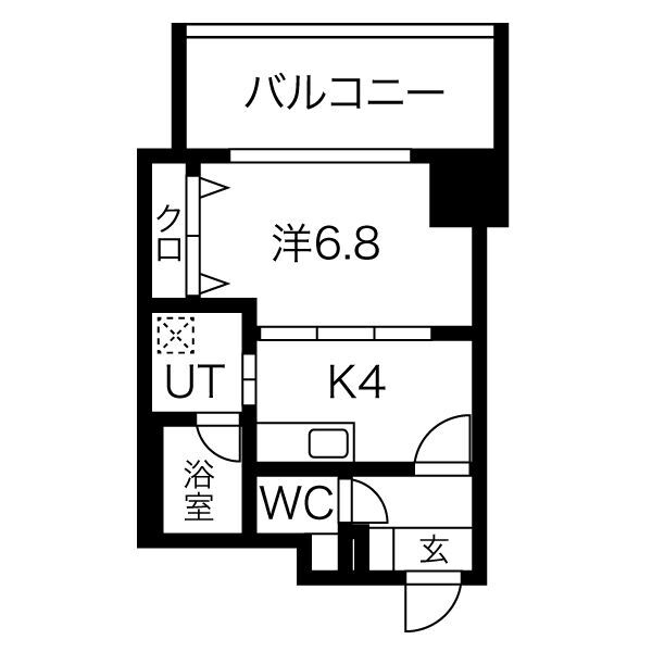 さくらHills NISHIKI Platinum Residenceの間取り