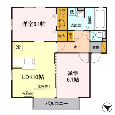 ルミエールの間取り
