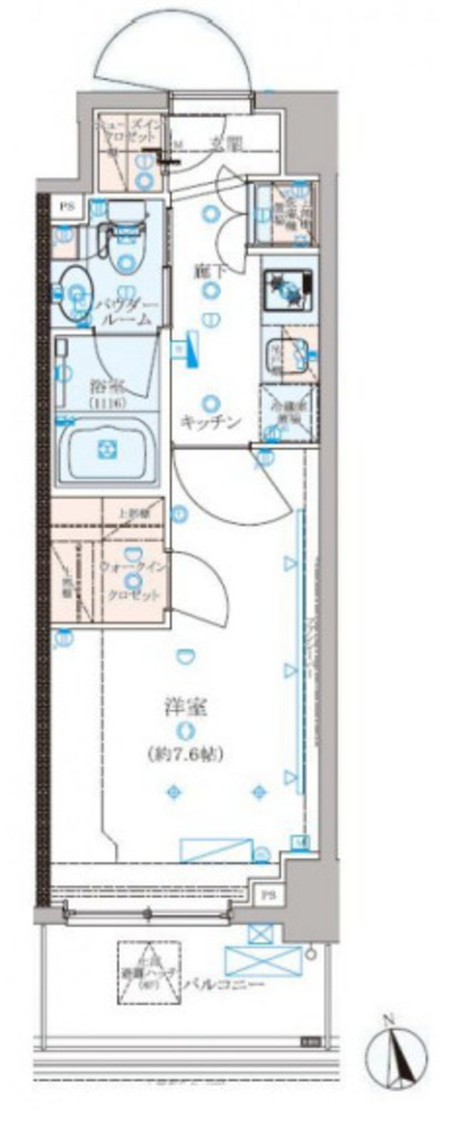 クレイシア新宿パークコンフォート_間取り_0
