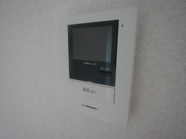 セキュリティ　★モニタ付きインターホンでセキュリティ面も安心ですね★