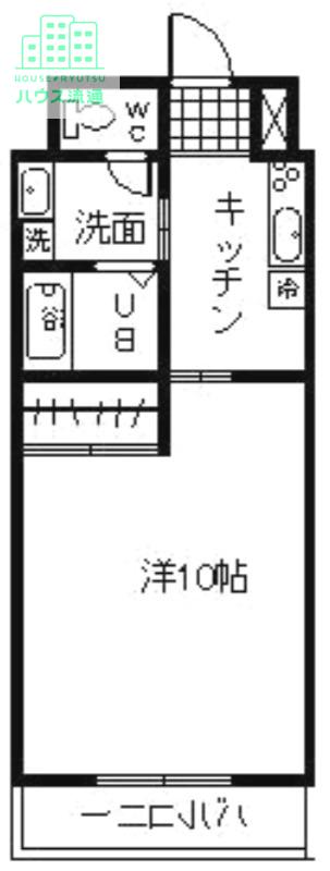 フロンティア貝津の間取り写真