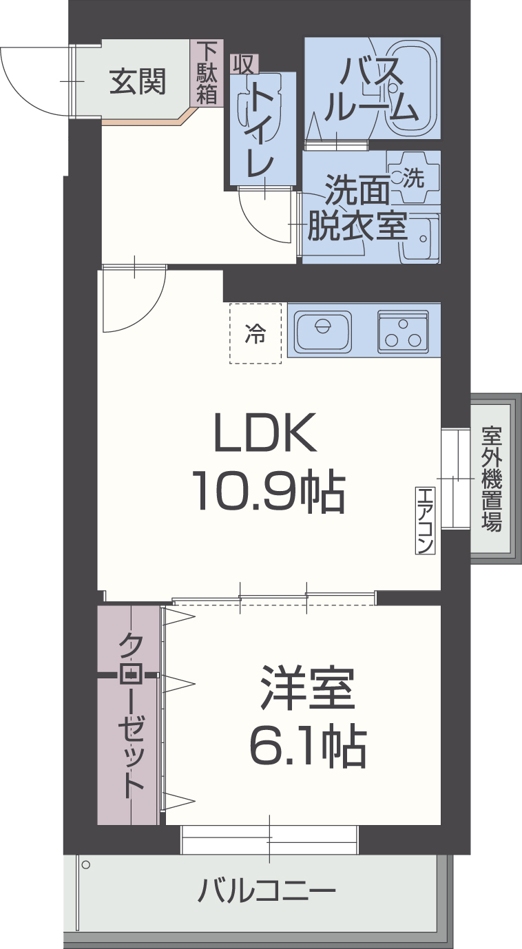 ロンド・ボヌールの間取り