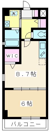 和光市本町のマンションの間取り