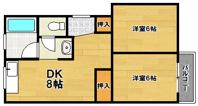 メゾン東花園の間取り