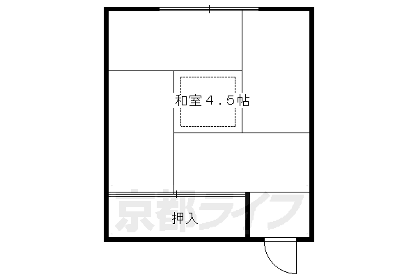 下鴨荘の間取り