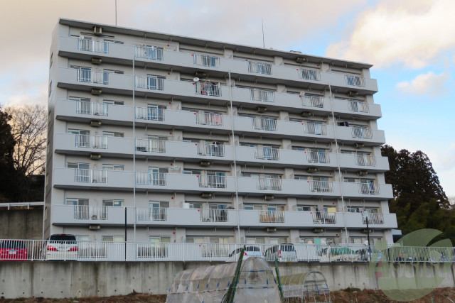 仙台市太白区山田本町のマンションの建物外観