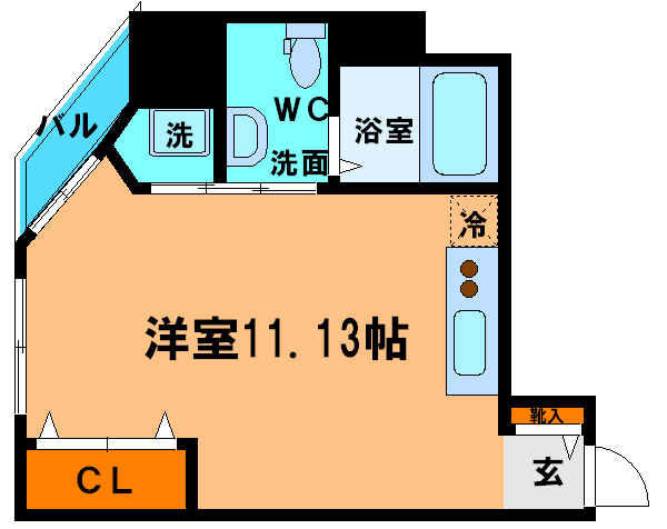 フラワーシティINブラボンの間取り