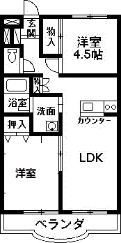 ロイヤルコートの間取り