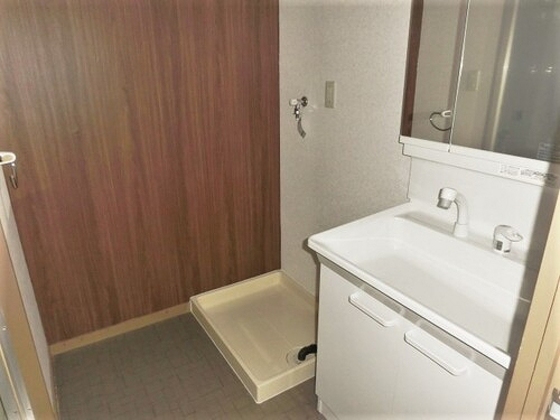 洗面設備　他号室のお写真です