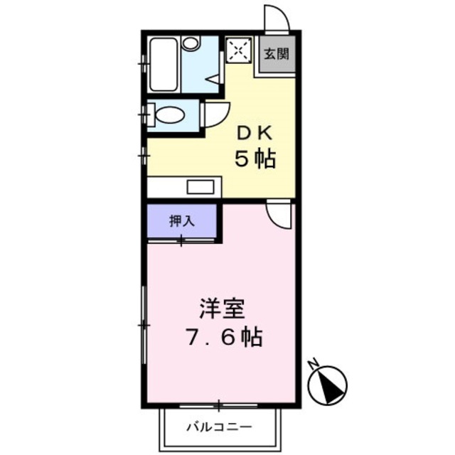 ヴィハーラ大倉山の間取り