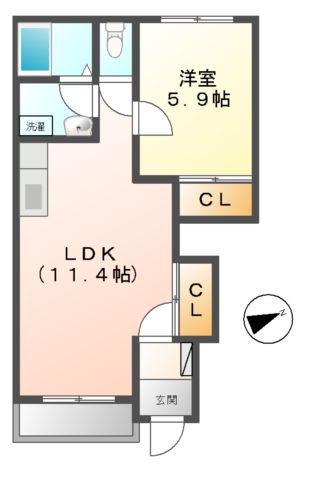 プランドールの間取り