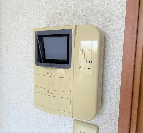 セキュリティ　モニター付きインターホン