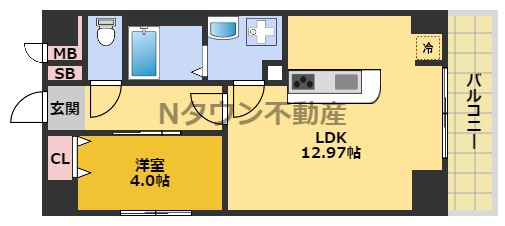 GRANDUKE古出来の間取り