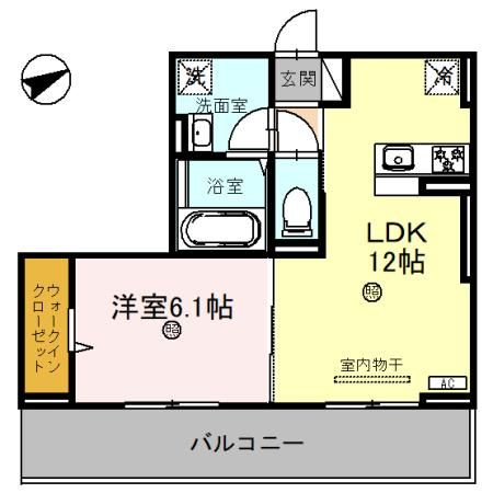 D-PLACE城西の間取り