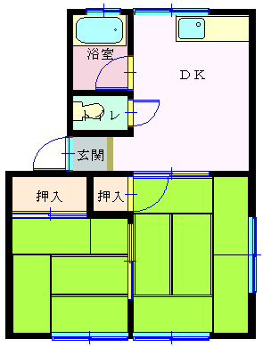 小坪ホームズの間取り