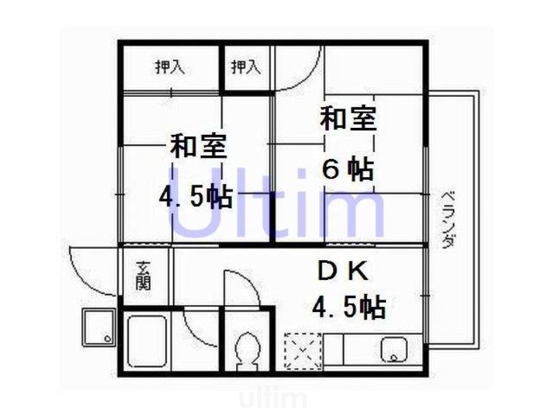 マンションみどりの間取り