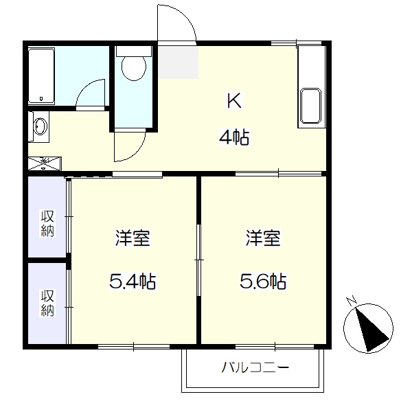 フジコーポの間取り