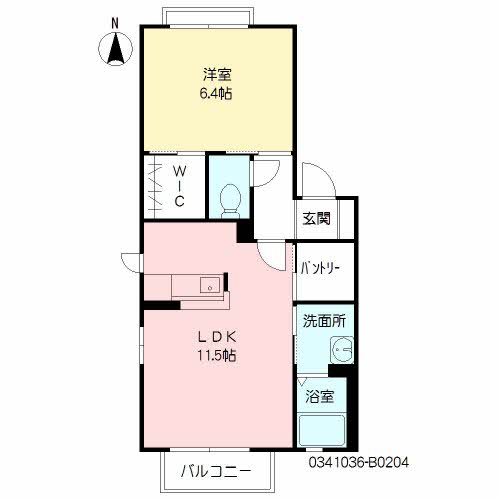 ヒルビレッジの間取り