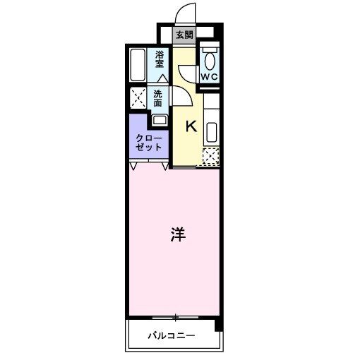 ヴィドゥ　カンパーニュの間取り