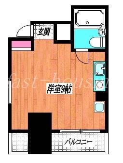 小金井市本町のマンションの間取り