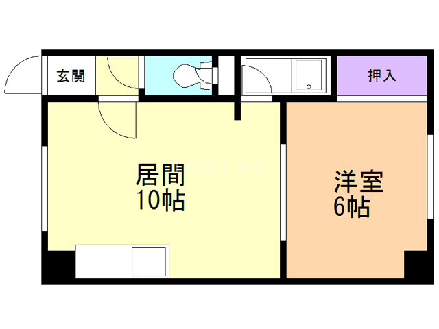 グレースコートＢの間取り