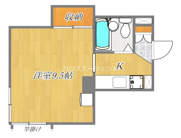 第5山秀ビルの間取り