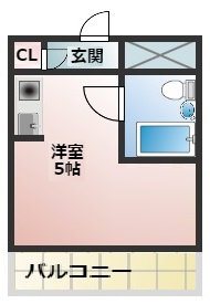 ハイツ多米 I番館の間取り