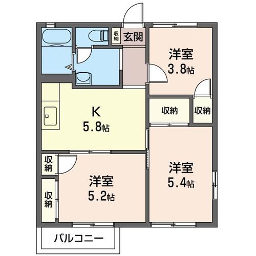 シャンテ・アリーナの間取り